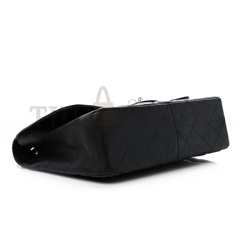 Ch**el CAVIAR QUILTED JUMBO SINGLE FLAP 1190800 (30*20*8cm) Master Quality
