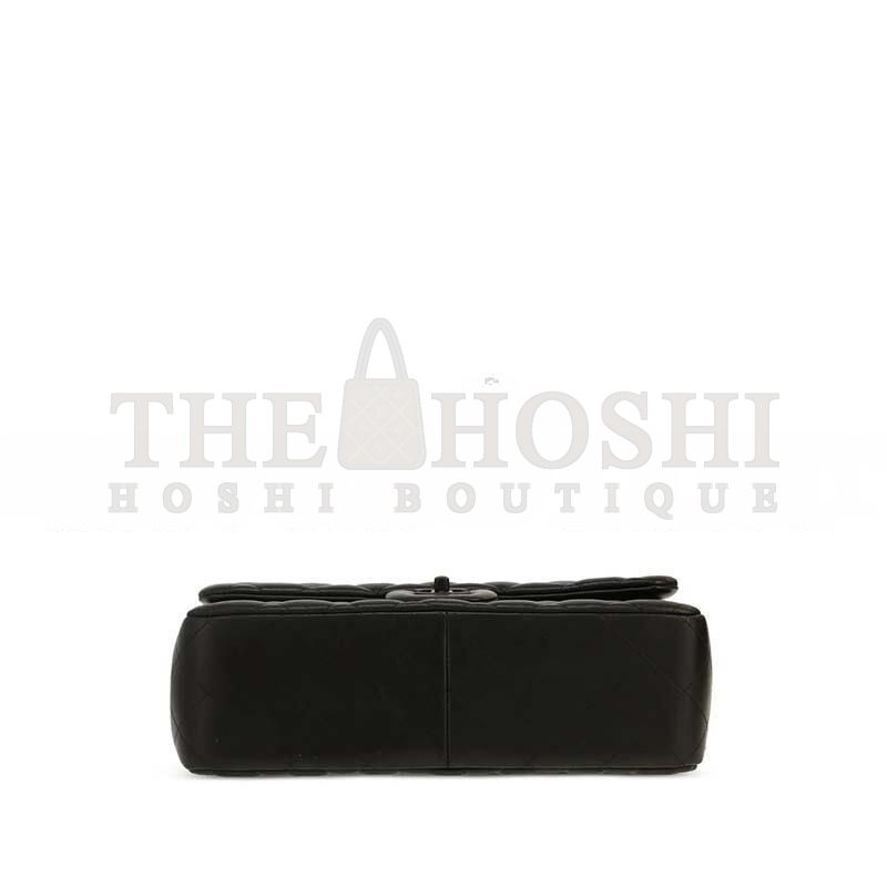Ch**el SO BLACK JUMBO CLASSIC FLAP BAG (30*19.5*10cm) Master Quality