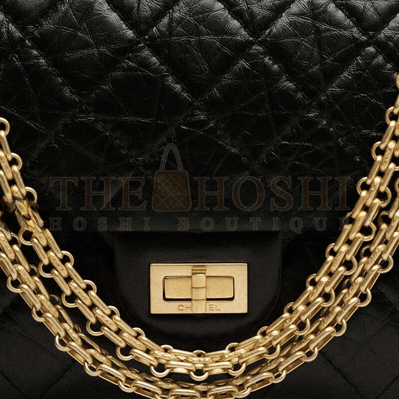 Ch**el LARGE 2.55 HANDBAG A37587 Y04634 C3906 (28*19.5*7.5cm) Master Quality