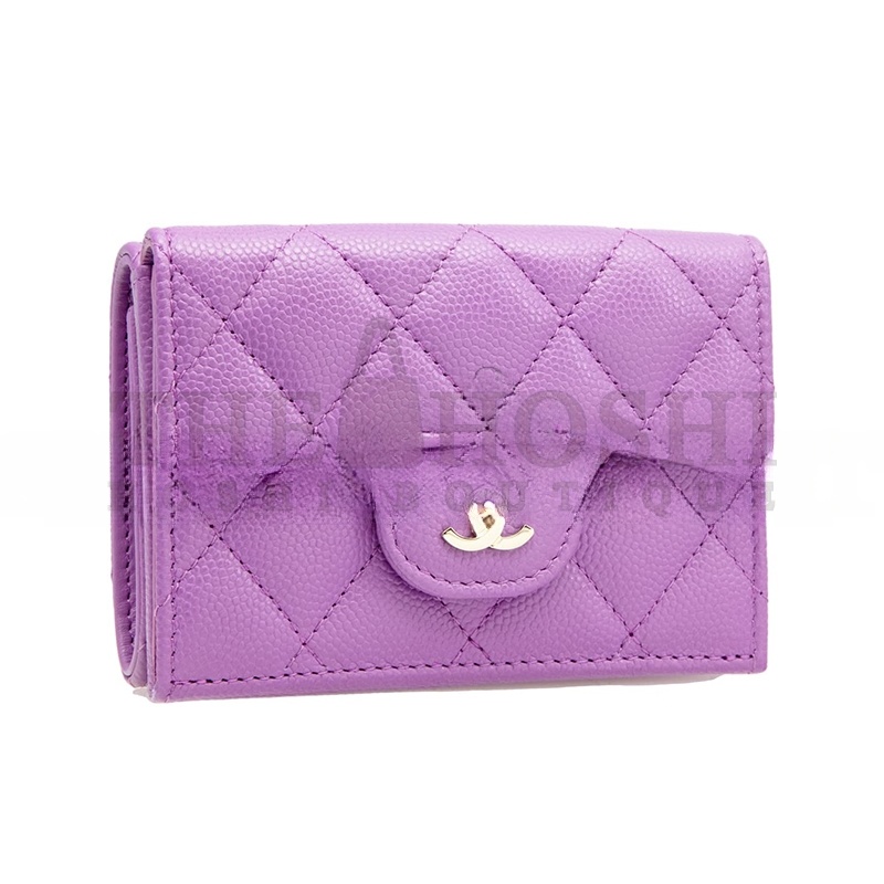 Ch**el SMALL FLAP WALLET AP0230 Y33352 NH623 (12*7.5*2.5cm) Master Quality