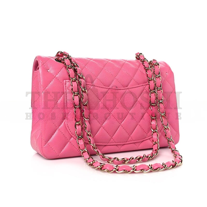 Ch**el CAVIAR QUILTED SMALL DOUBLE FLAP 1458294 (23*14.5*6cm) Master Quality