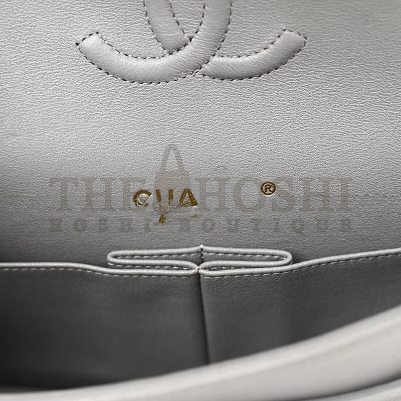 Ch**el CAVIAR QUILTED SMALL DOUBLE FLAP 1537381 (23*14.5*6cm) Master Quality