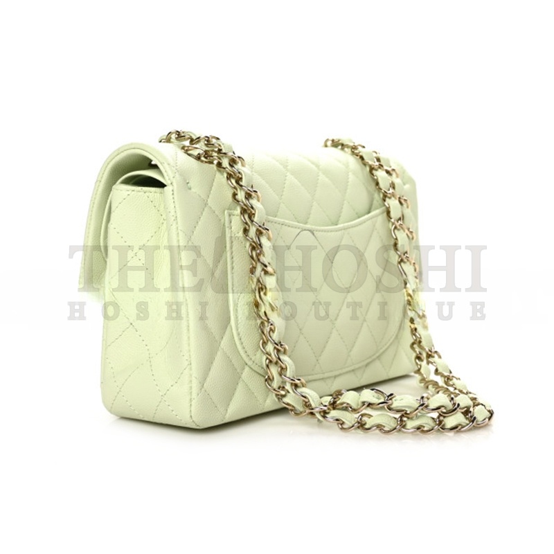 Ch**el CAVIAR QUILTED SMALL DOUBLE FLAP 1152132 (23*14.5*6cm) Master Quality