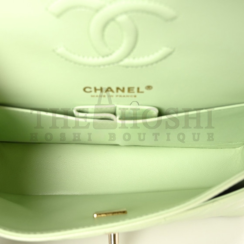 Ch**el CAVIAR QUILTED SMALL DOUBLE FLAP 1152132 (23*14.5*6cm) Master Quality