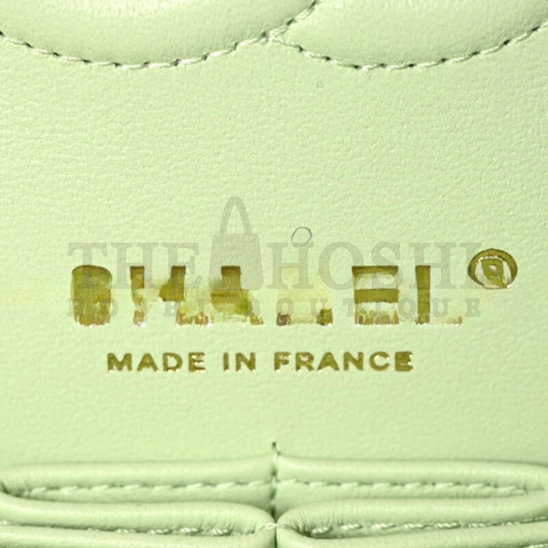 Ch**el CAVIAR QUILTED SMALL DOUBLE FLAP 1152132 (23*14.5*6cm) Master Quality