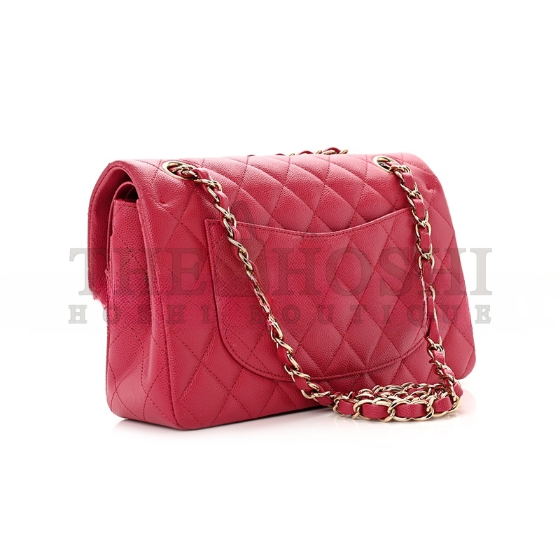 Ch**el CAVIAR QUILTED SMALL DOUBLE FLAP 1411761 (23*14.5*6cm) Master Quality