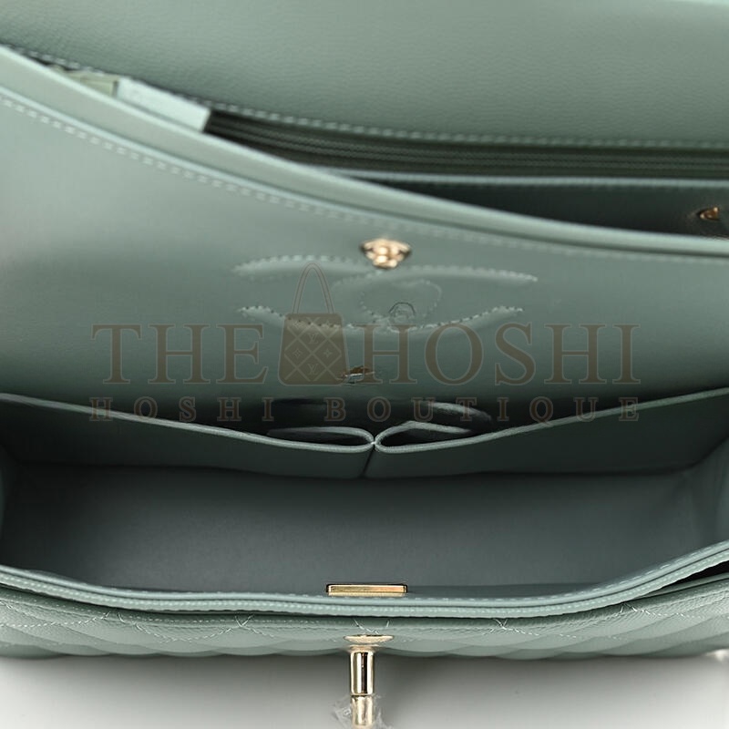 Ch**el CAVIAR QUILTED SMALL DOUBLE FLAP 924443 (23*14.5*6cm) Master Quality