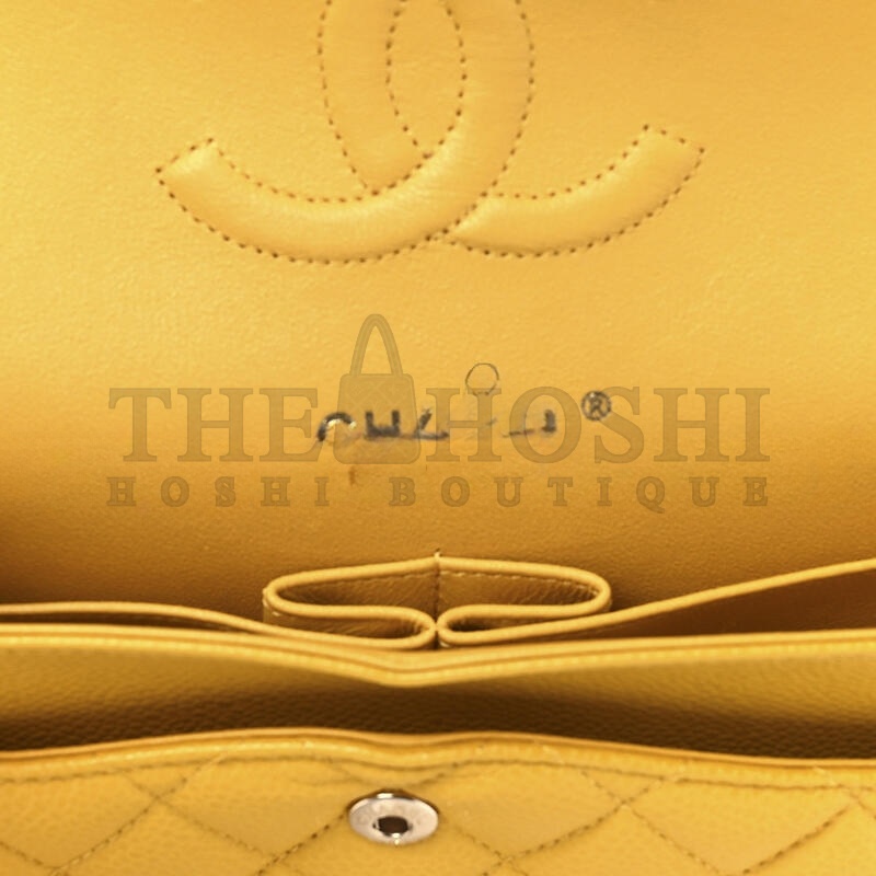 Ch**el CAVIAR QUILTED MEDIUM DOUBLE FLAP 1154434 (25*15*7cm) Master Quality