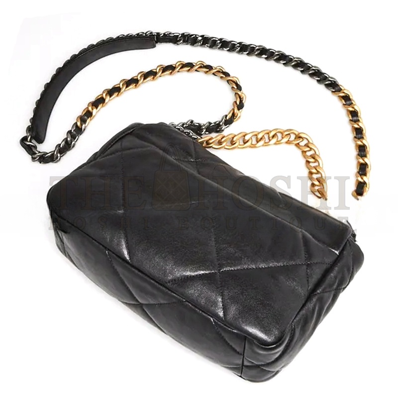 Ch**el GOATSKIN QUILTED MEDIUM 19 FLAP 1139300 (26*16*8cm) Master Quality