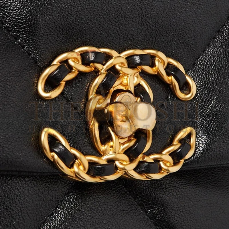 Ch**el GOATSKIN QUILTED MEDIUM 19 FLAP 1139300 (26*16*8cm) Master Quality