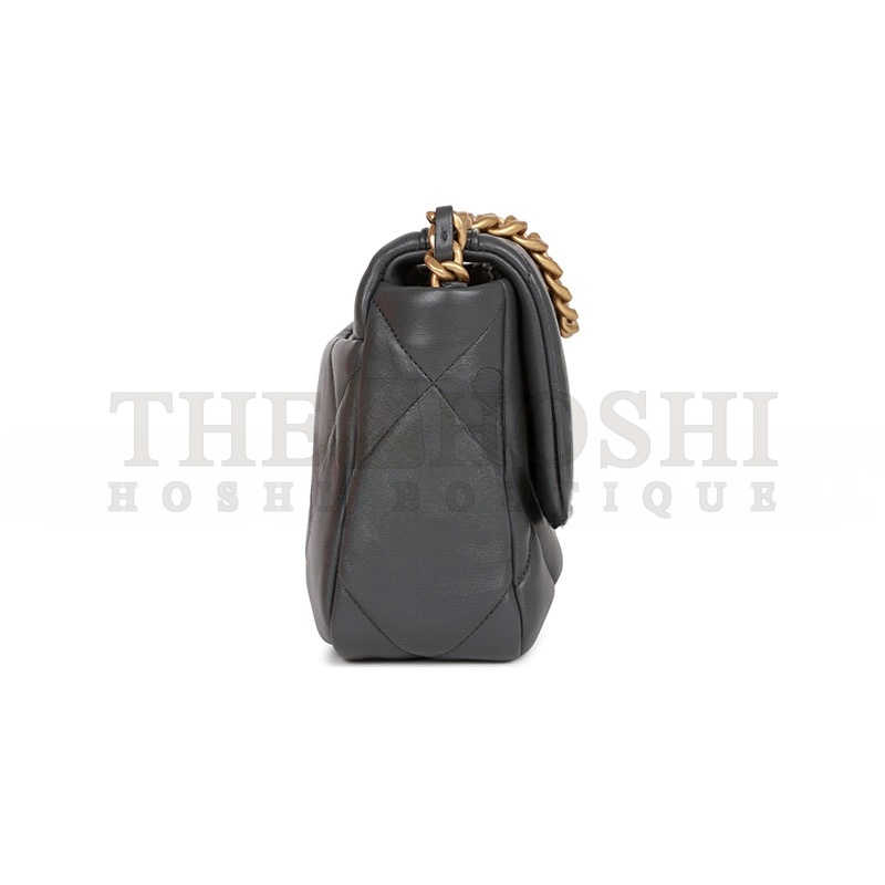 Ch**el MEDIUM 19 FLAP BAG 1302201 (25*16*9cm) Master Quality