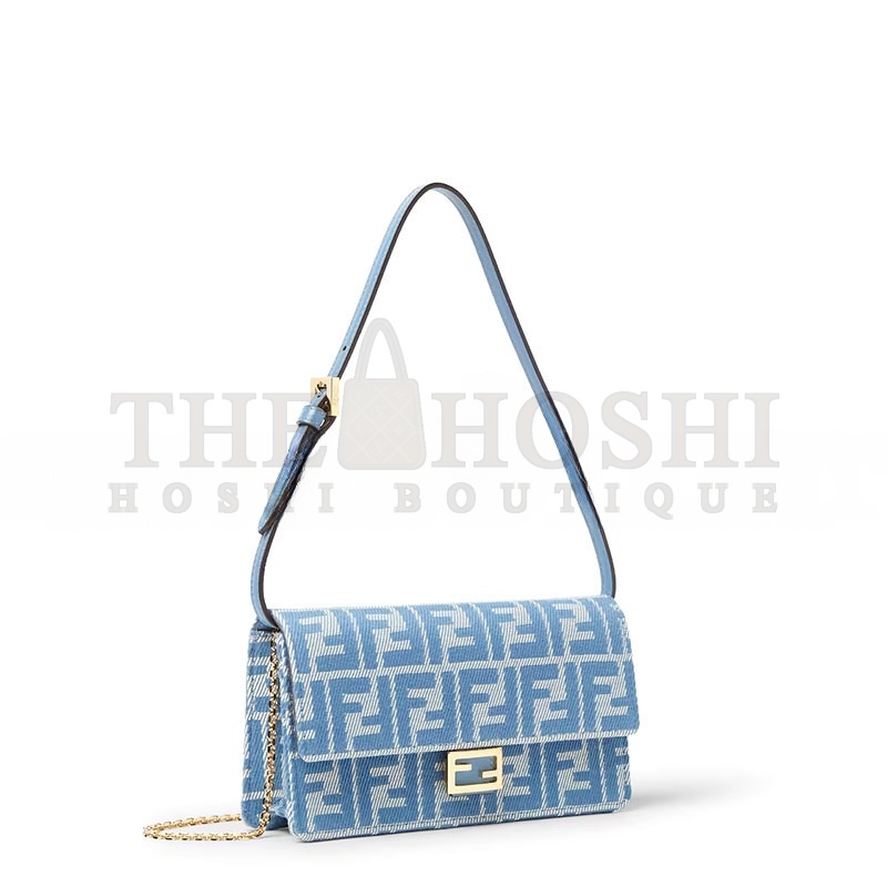 F**di WALLET ON CHAIN BAGUETTE 8M0498AUNJF1SKL (21*11.5*5cm) Master Quality