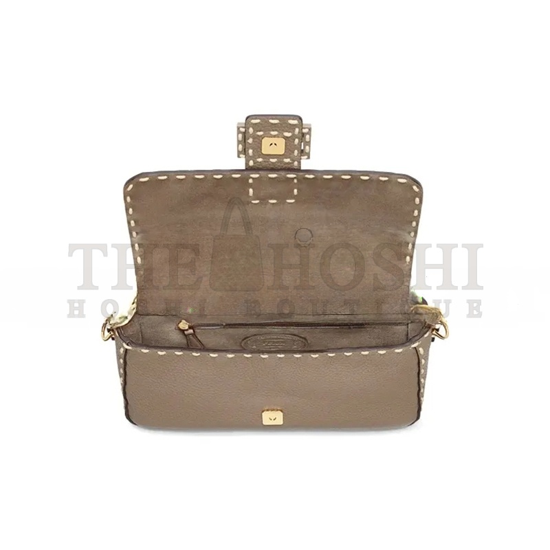 F**di BAGUETTE LEATHER BAG 8BR600AH95F1F1M (27*15*6cm) Master Quality