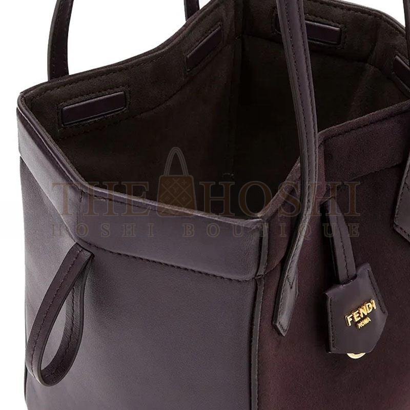 F**di ORIGAMI MINI PELLE VIOLA 8BS083AS79F1PPU (19*15*15cm) Master Quality