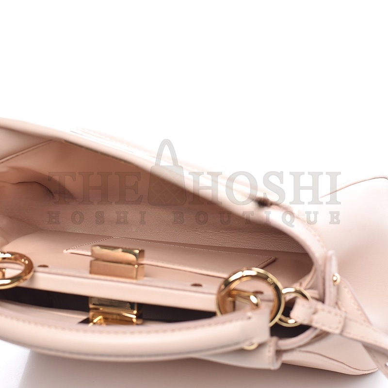 F**di FF NAPPA MINI PEEKABOO ICONIC SATCHEL BLACK (23*18*11cm) Master Quality