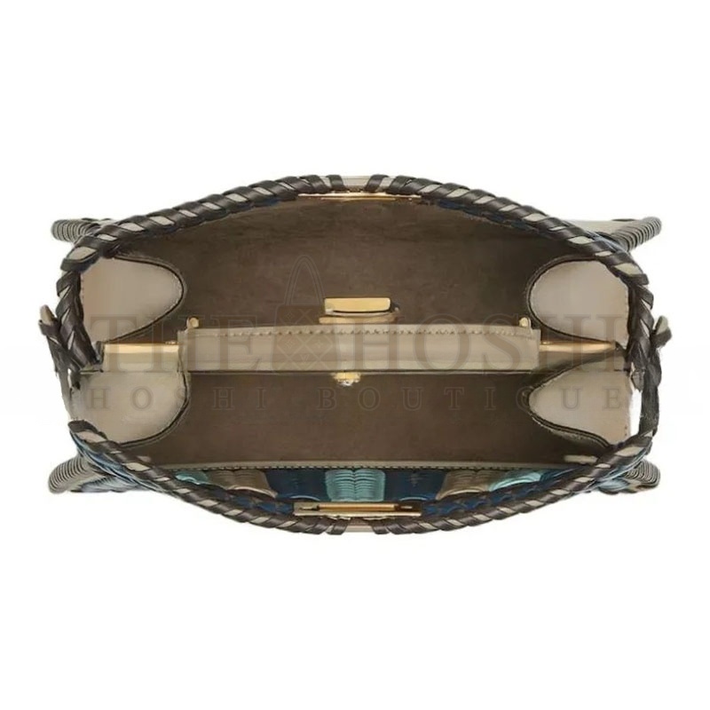 F**di PEEKABOO ISEEU LEATHER MULTICOLOUR 8BN327AS7EF1PPV (27*20*11cm) Master Quality