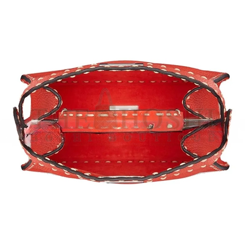 F**di SMALL PEEKABOO I SEE U SATCHEL TULLIPANO 8BN327AFQ8F0PG3 (27*21*9.5cm) Master Quality