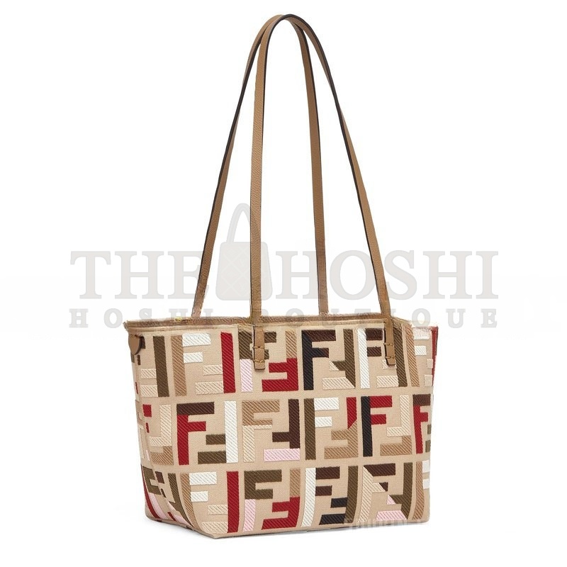 F**di SMALL ROLL TOTE BAG 8BH424AT4AF09VT (22*18*14cm) Master Quality
