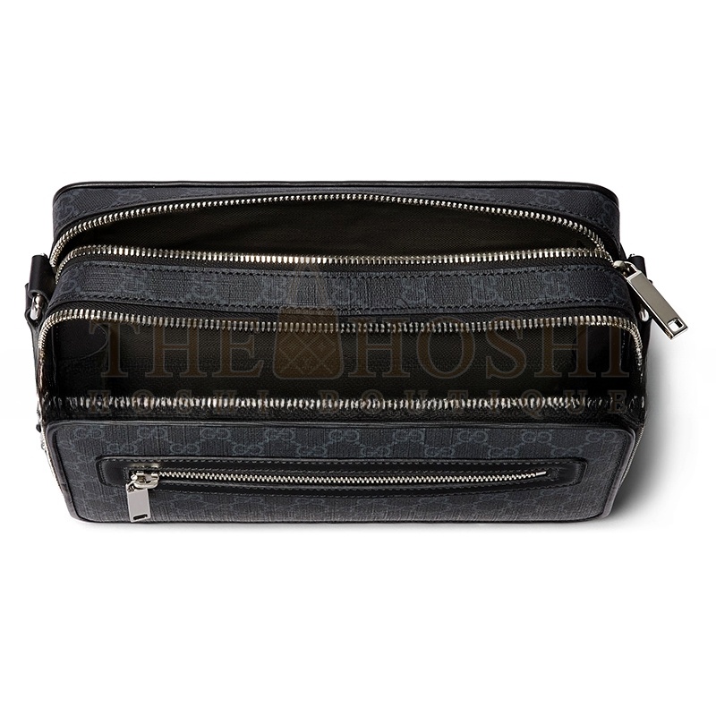 Gvc*1 GG BLACK MEDIUM CROSSBODY BAG 822072 (26.5*17.5*8cm) Master Quality