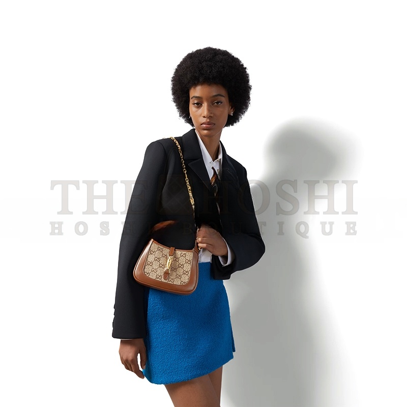 Gvc*1 JACKIE 1961 CRYSTALS MINI BAG 675799 (19*13*3cm) Master Quality