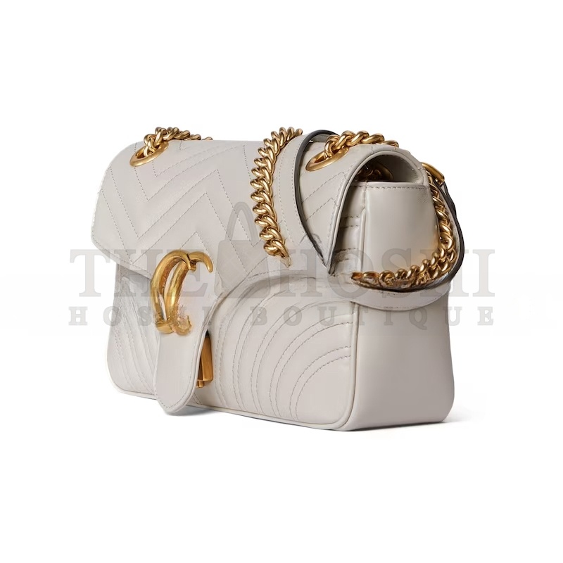 Gvc*1 GG MARMONT MEDIUM SHOULDER BAG 443497 (26*15*7cm) Master Quality