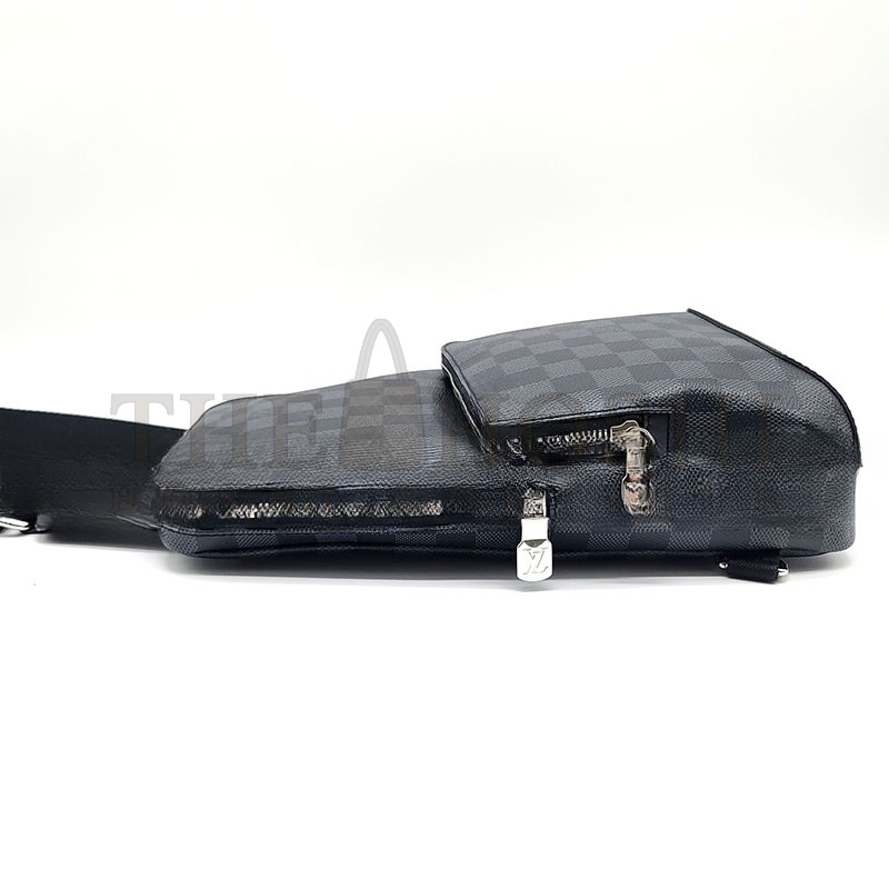 L0vis Vvtt0n DAMIER GRAPHITE AVENUE SLING BUM BAG M41719 (31*20*10cm) Master Quality
