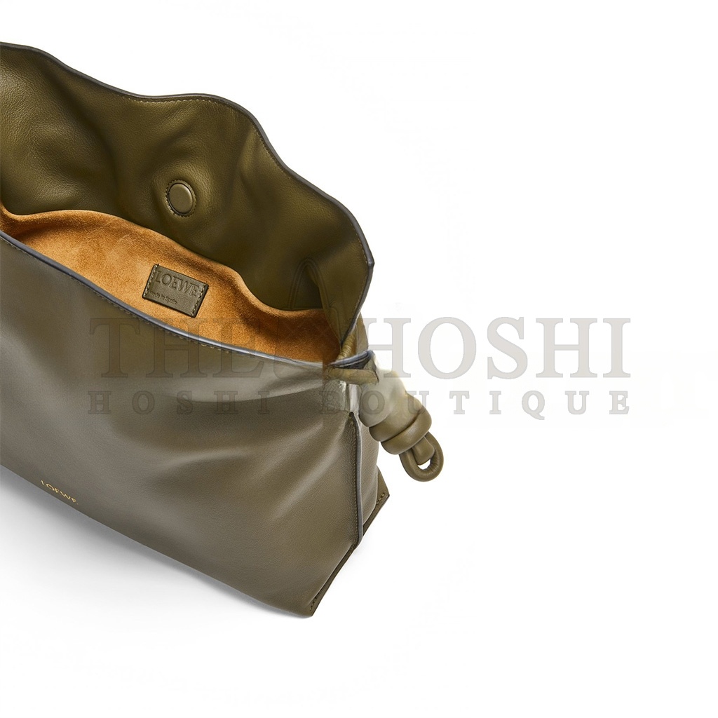 L0ew* MEDIUM FLAMENCO CLUTCH IN NAPPA CALFSKIN 0010966117 (30*24.5*10.5cm) Master Quality