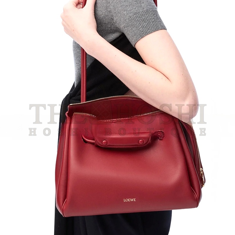 L0ew* MEDIUM MADRID BAG IN S*pPLE CALFSKIN AANBAB1X01 06 (28.5*23*11cm) Master Quality