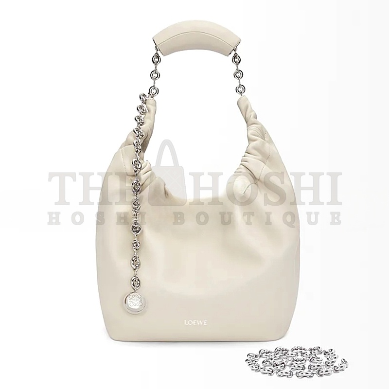 L0ew* SMALL SOFT NAPPA SHEEP LEATHER SQUEEZE BAG A914NCHX01 (29*24*10.5cm) Master Quality