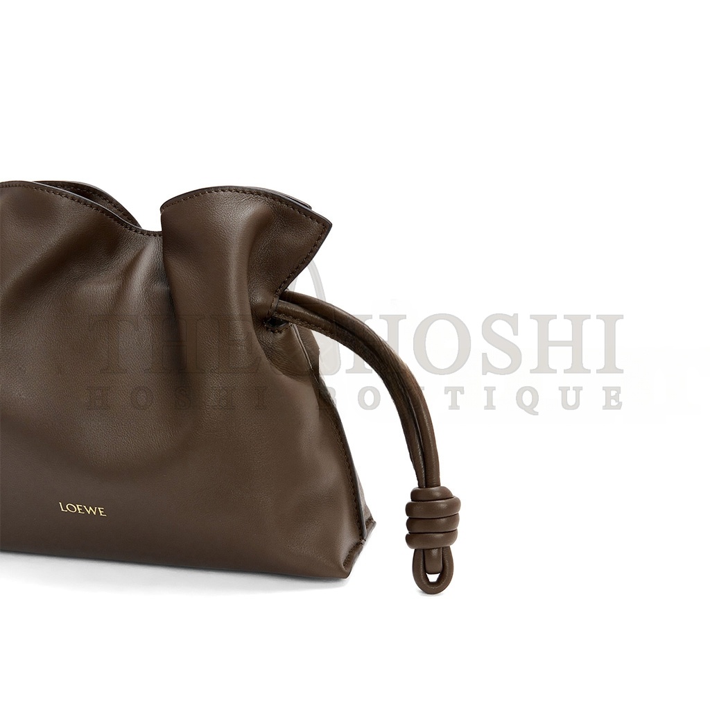 L0ew* MINI FLAMENCO CLUTCH IN NAPPA CALFSKIN 0010966026 (23.9*18*9cm) Master Quality