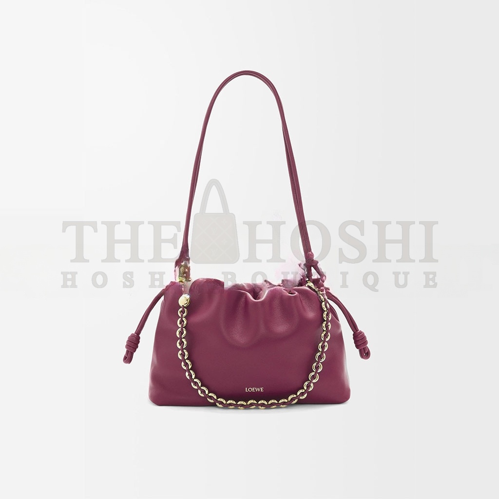 L0ew* MEDIUM FLAMENCO PURSE IN MELLOW NAPPA LAMBSKIN 0011092590 (30*20*10.5cm) Master Quality