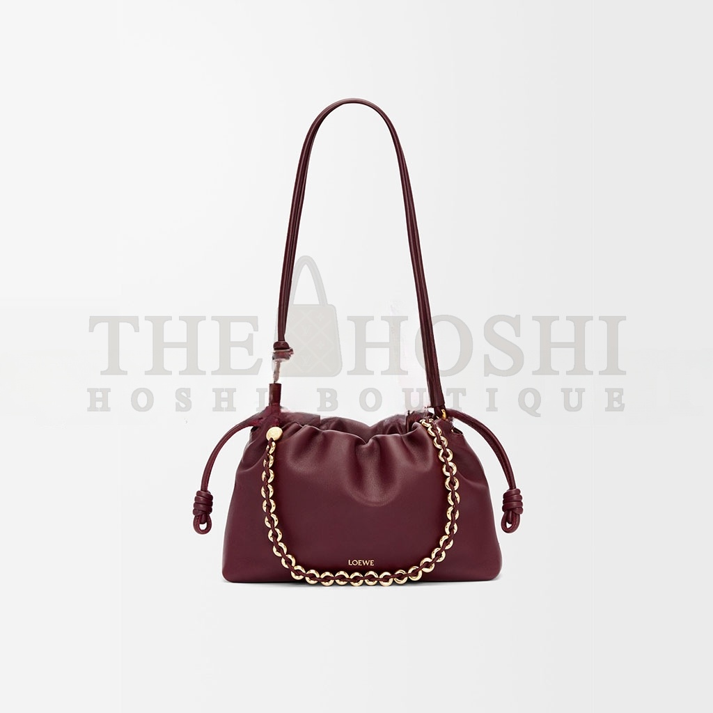 L0ew* MEDIUM FLAMENCO PURSE IN MELLOW NAPPA LAMBSKIN 0010980696 (30*20*10.5cm) Master Quality