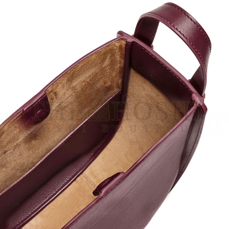 L0ew* HAMMOCK SLICE BAG IN SHINY CALFSKIN A538HHSX01 (21*25*10cm) Master Quality