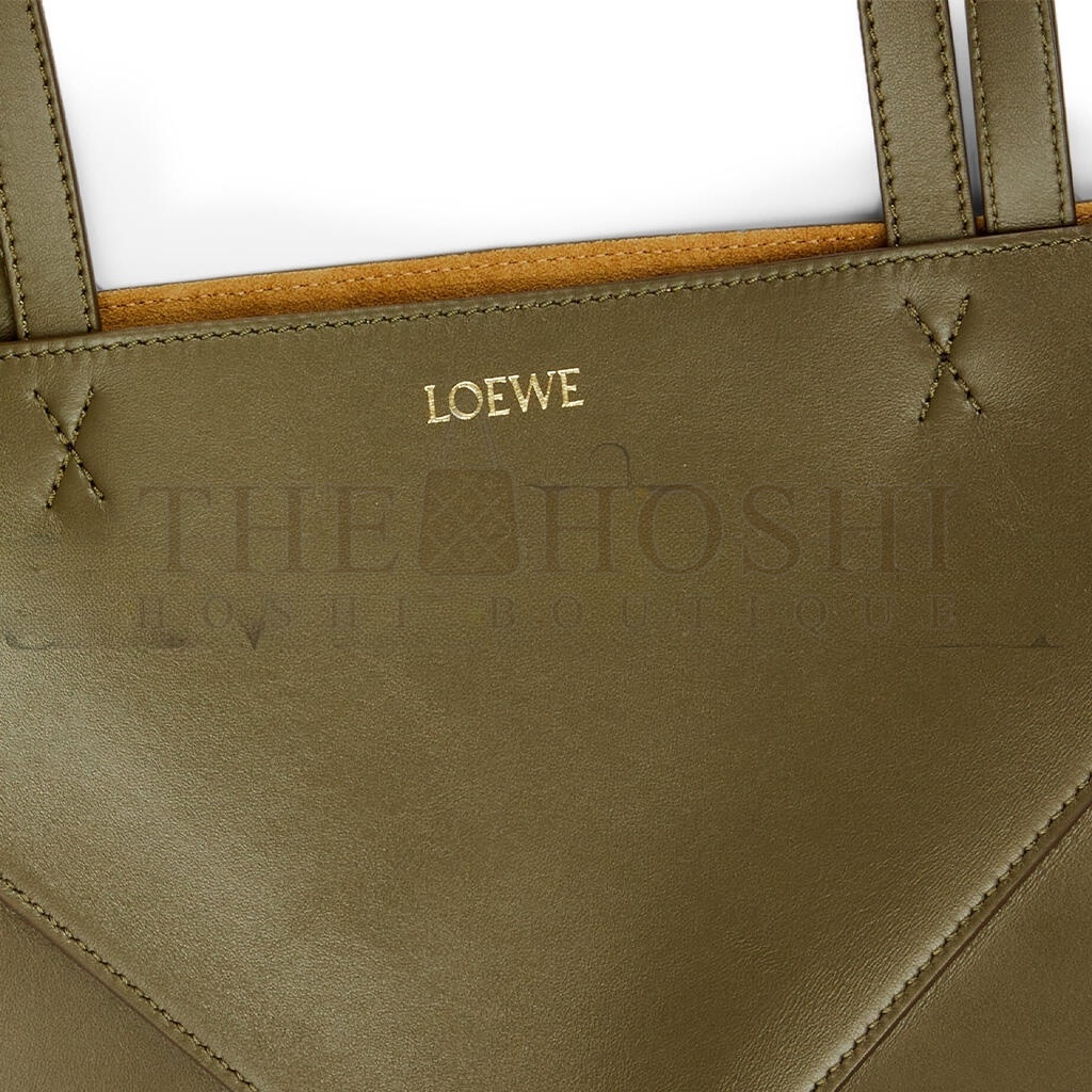 L0ew* MEDIUM PUZZLE FOLD TOTE IN SHINY CALFSKIN A657G50X01 (31.5*25.5*14.5cm) Master Quality