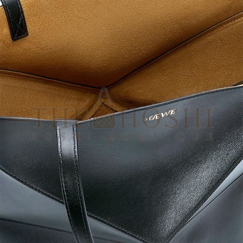 L0ew* MEDIUM PUZZLE FOLD TOTE IN SHINY CALFSKIN A657G50X01-1100 (31.5*25.5*14.5cm) Master Quality