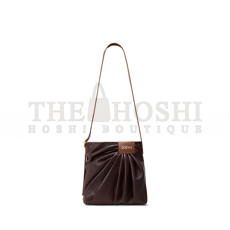 L0ew* DRAPED TOTE IN MELLOW NAPPA LAMBSKIN ADHBDPTX01-0018 (30*29*13cm) Master Quality