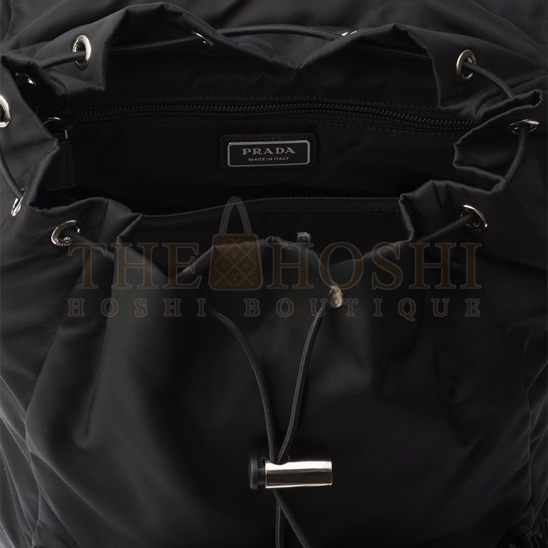 Pra*a RE-NYLON AND SAFFIANO LEATHER BACKPACK 2VZ135 (45*27*17cm) Master Quality