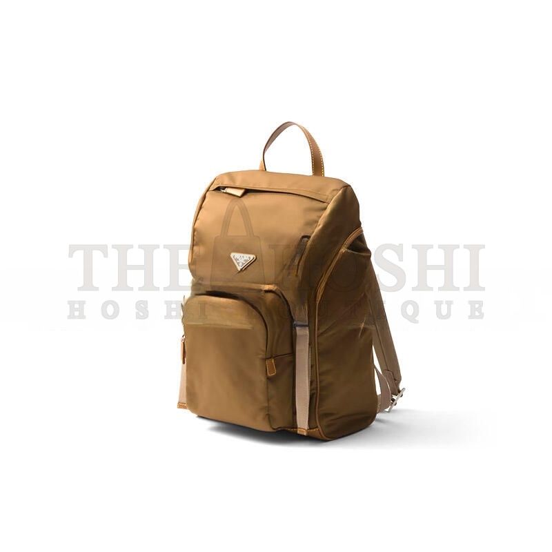 Pra*a RE-NYLON AND LEATHER BACKPACK 2VZ135 F0594 (45*27*17cm) Master Quality