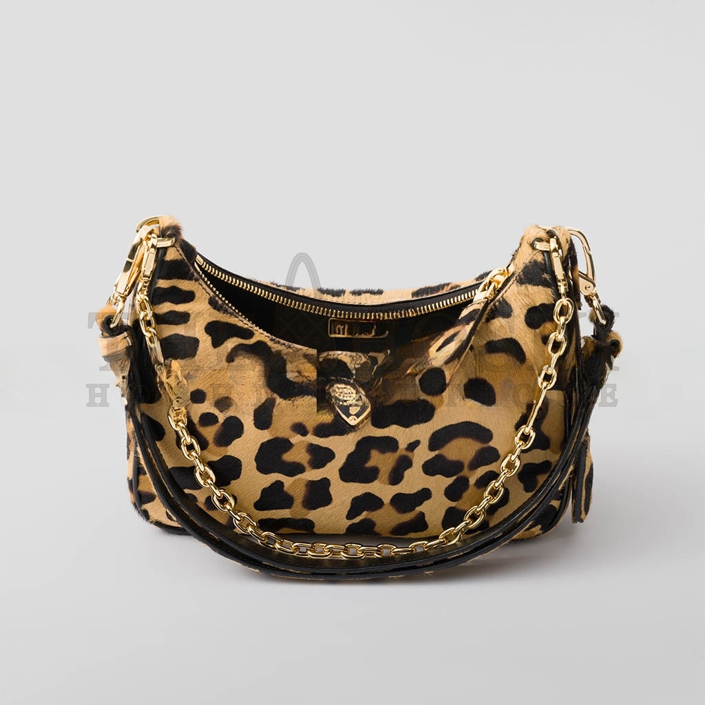 Pra*a RE-EDITION PRINTED LEATHER MINI-BAG 1BC204 (22*18*6cm) Master Quality