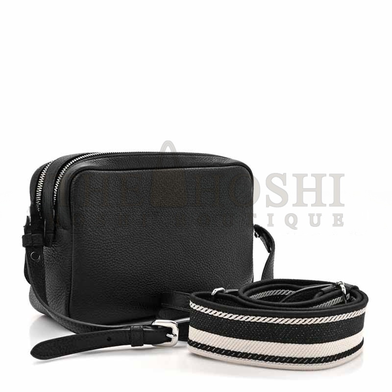 Pra*a LEATHER CAMERA BAG SHOULDER BAG 1BH192 (19*12*6cm) Master Quality