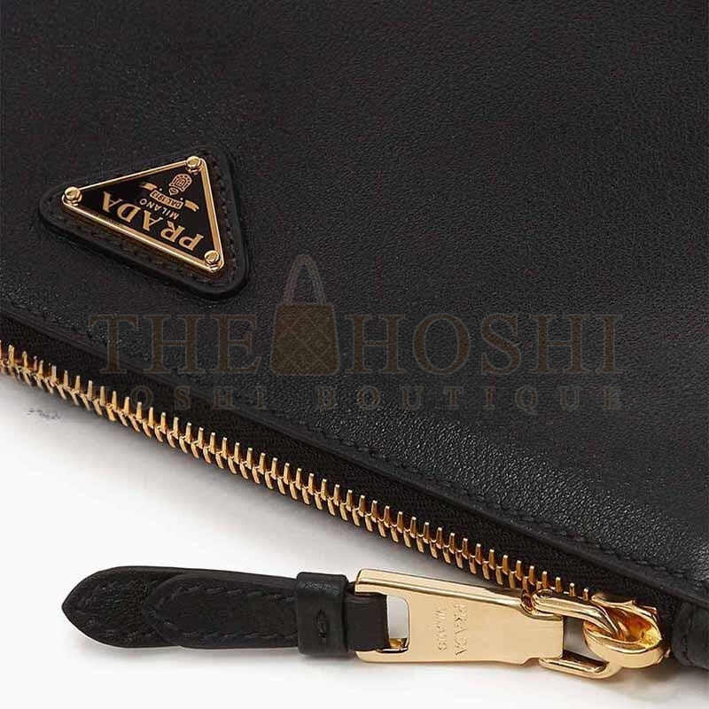 Pra*a SMALL ENVELOPE SHOULDER BAG IN GRAINED LEATHER 1NE545 (24*14cm) Master Quality