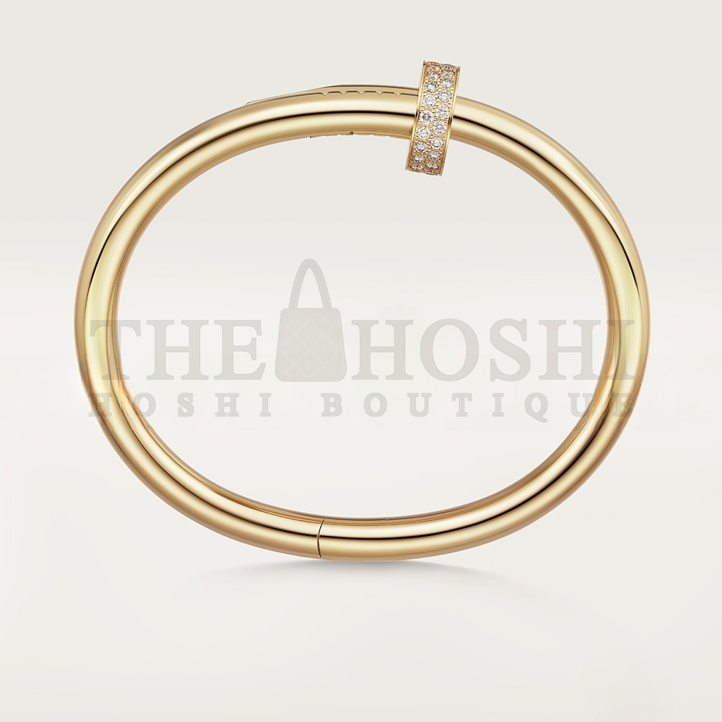 Ca*t1er JUSTE UN CLOU BRACELET, MEDIUM MODEL N6721517 Master Quality