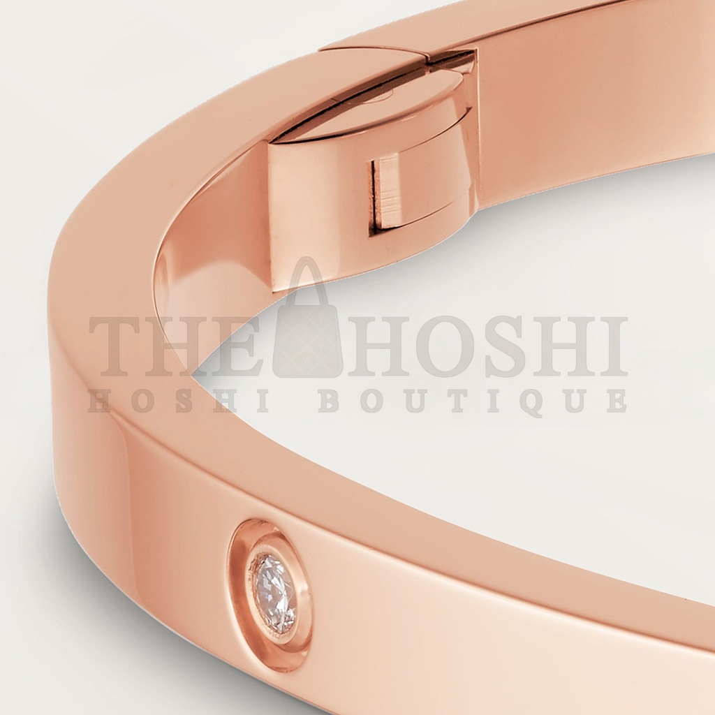 Ca*t1er LOVE BRACELET, SMALL MODEL, 10 D1am0ndS B6047917 Master Quality