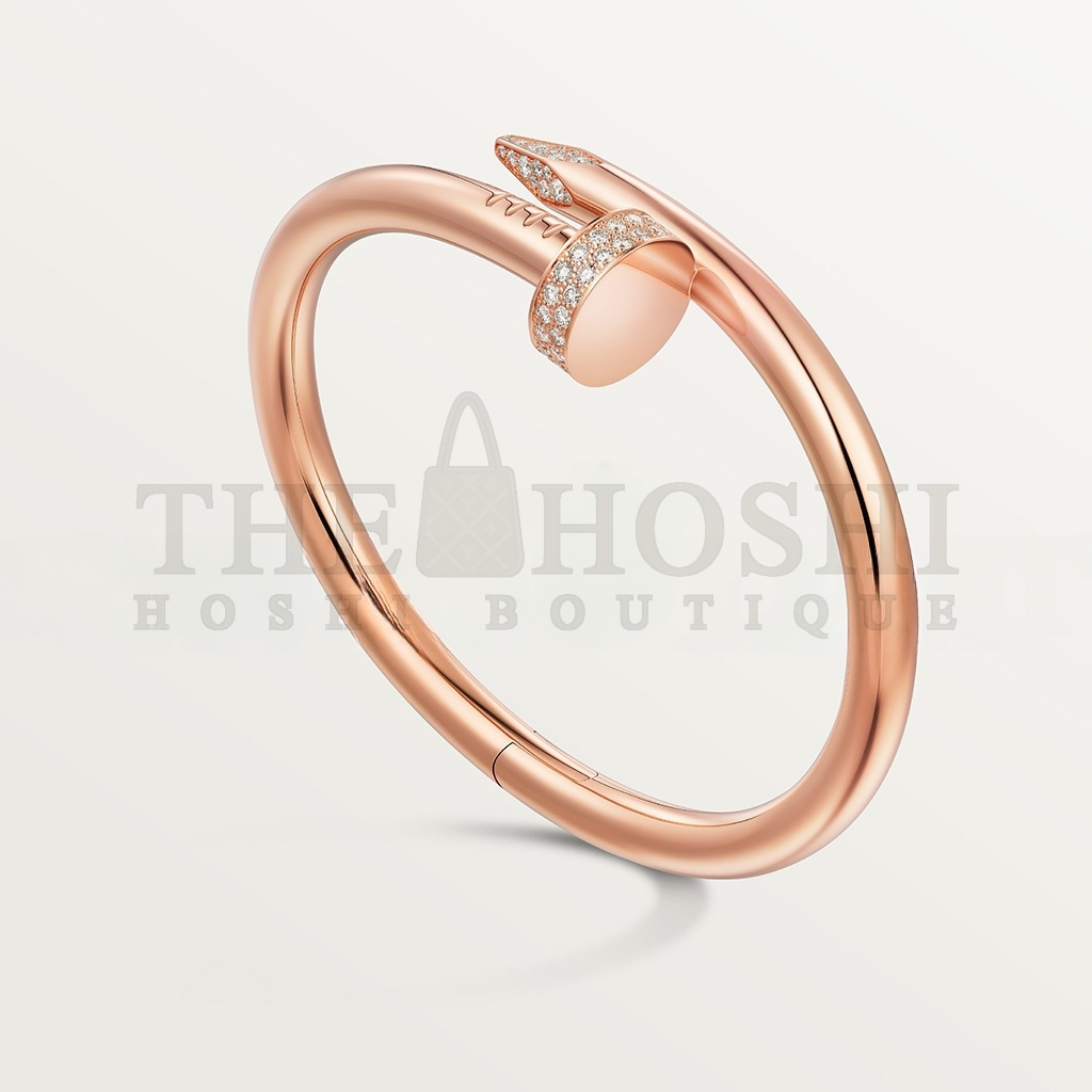 Ca*t1er JUSTE UN CLOU BRACELET, MEDIUM MODEL N6721717 Master Quality