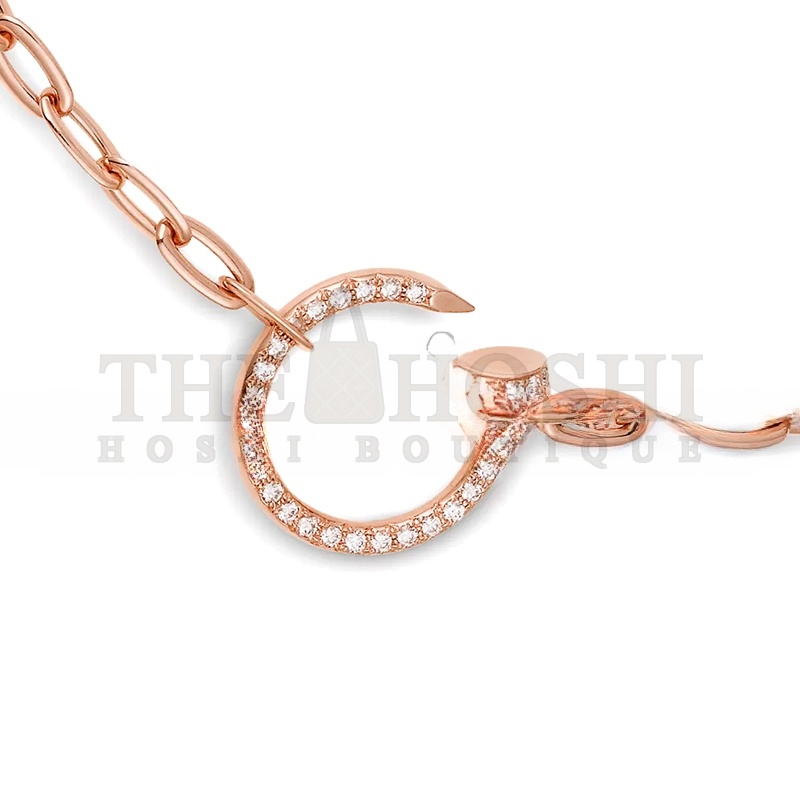 Ca*t1er JUSTE UN CLOU NECKLACE, PAVED N7413500 Master Quality