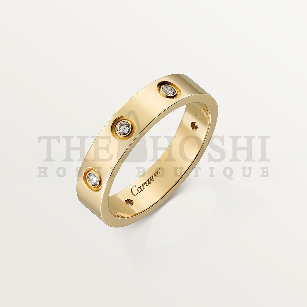 Ca*t1er LOVE WEDDING BAND, 8 D1am0ndS B4056200 Master Quality