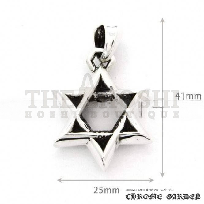 Ch*0me He**ts SMALL STAR OF DAVID PENDANT(Pendant Only) Master Quality