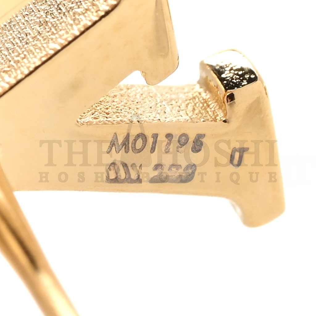 L0vis Vvtt0n METAL ENAMEL LV ICONIC EARRINGS M01135 Master Quality