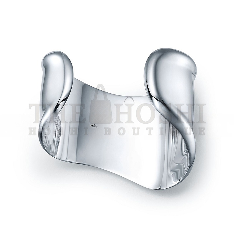 T*f*ny ELSA PERETTI™ MALL BONE CUFF IN STERLING SILVER 60020029 Master Quality
