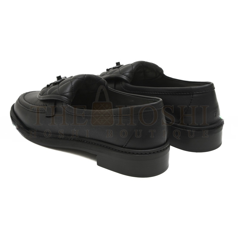 Ch**el QUILTED LEATHER CC TURNLOCK LOAFERS Master Quality